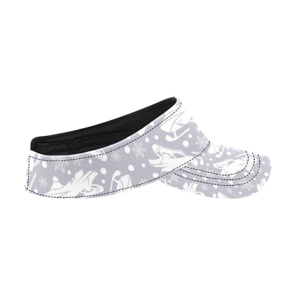 Snowmobile Print Design LKS302 Unisex Sun Visor