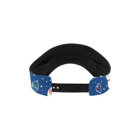 Snowman Print Design LKS306 Unisex Sun Visor