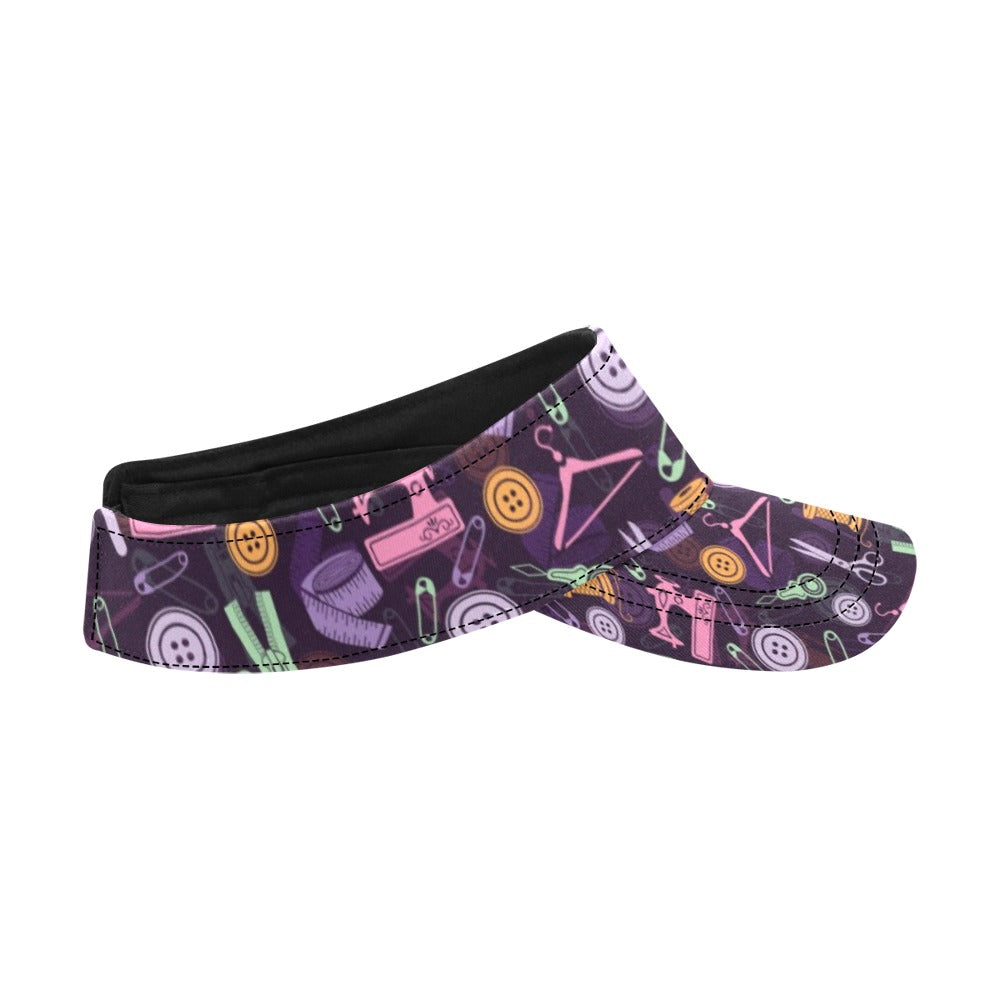 Sewing Equipment Print Design LKS306 Unisex Sun Visor