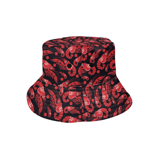 Shrimp Print Design LKS303 Unisex Bucket Hat