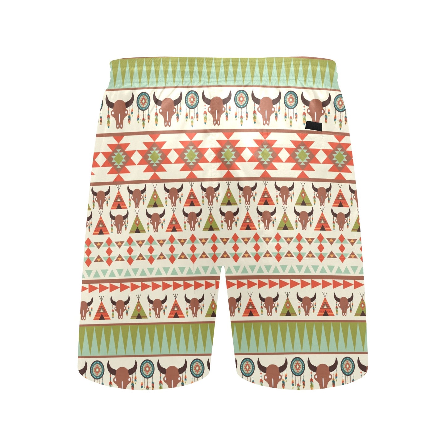 American indian Ethnic Pattern Men's Swim Trunks Beach Shorts
