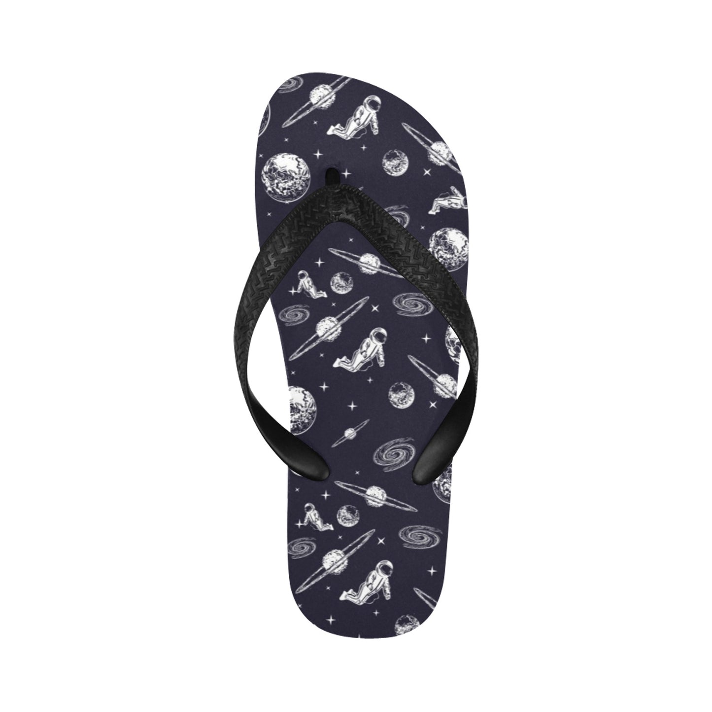 Space Astronaut Print Design LKS302 Flip Flops