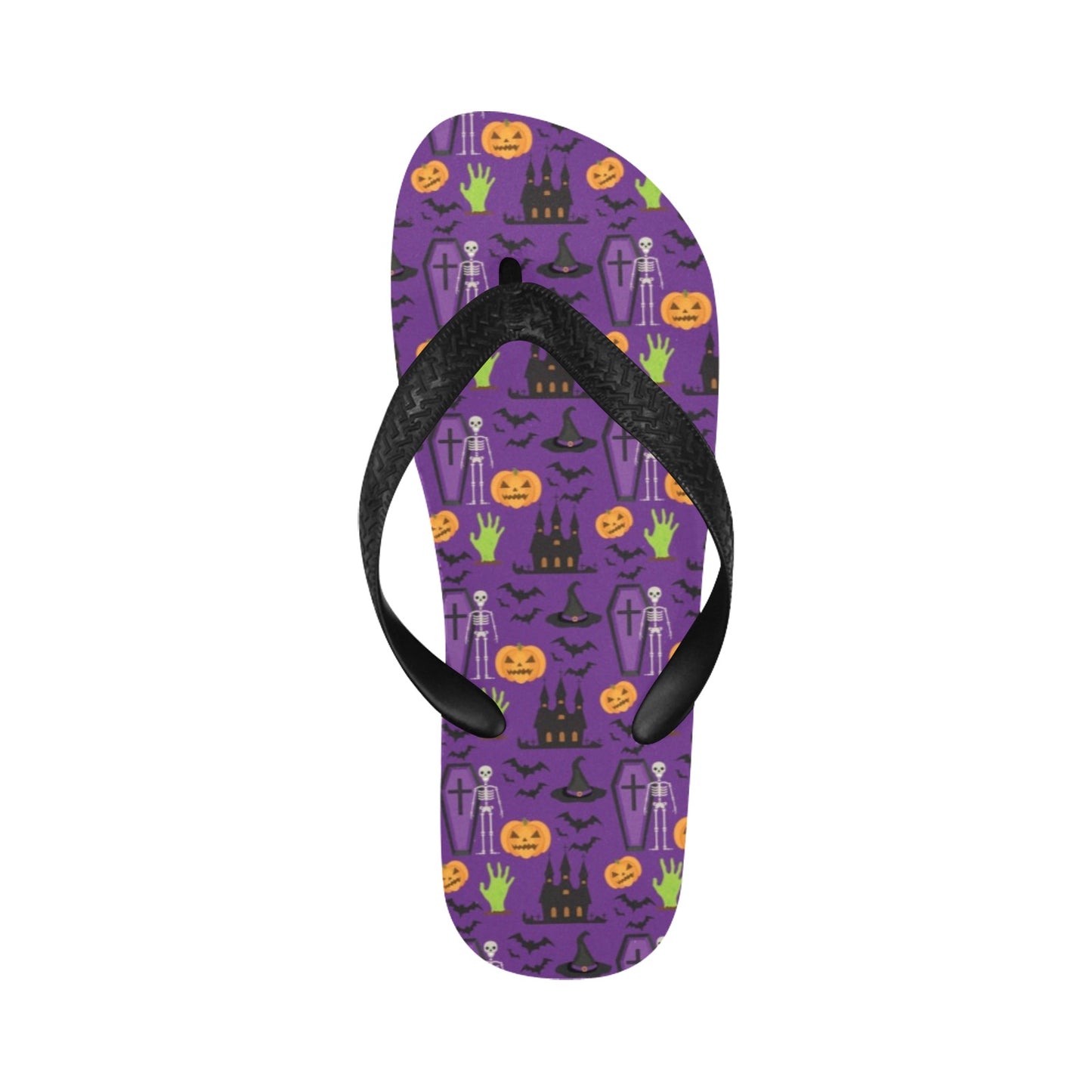 Halloween Print Design LKS403 Flip Flops