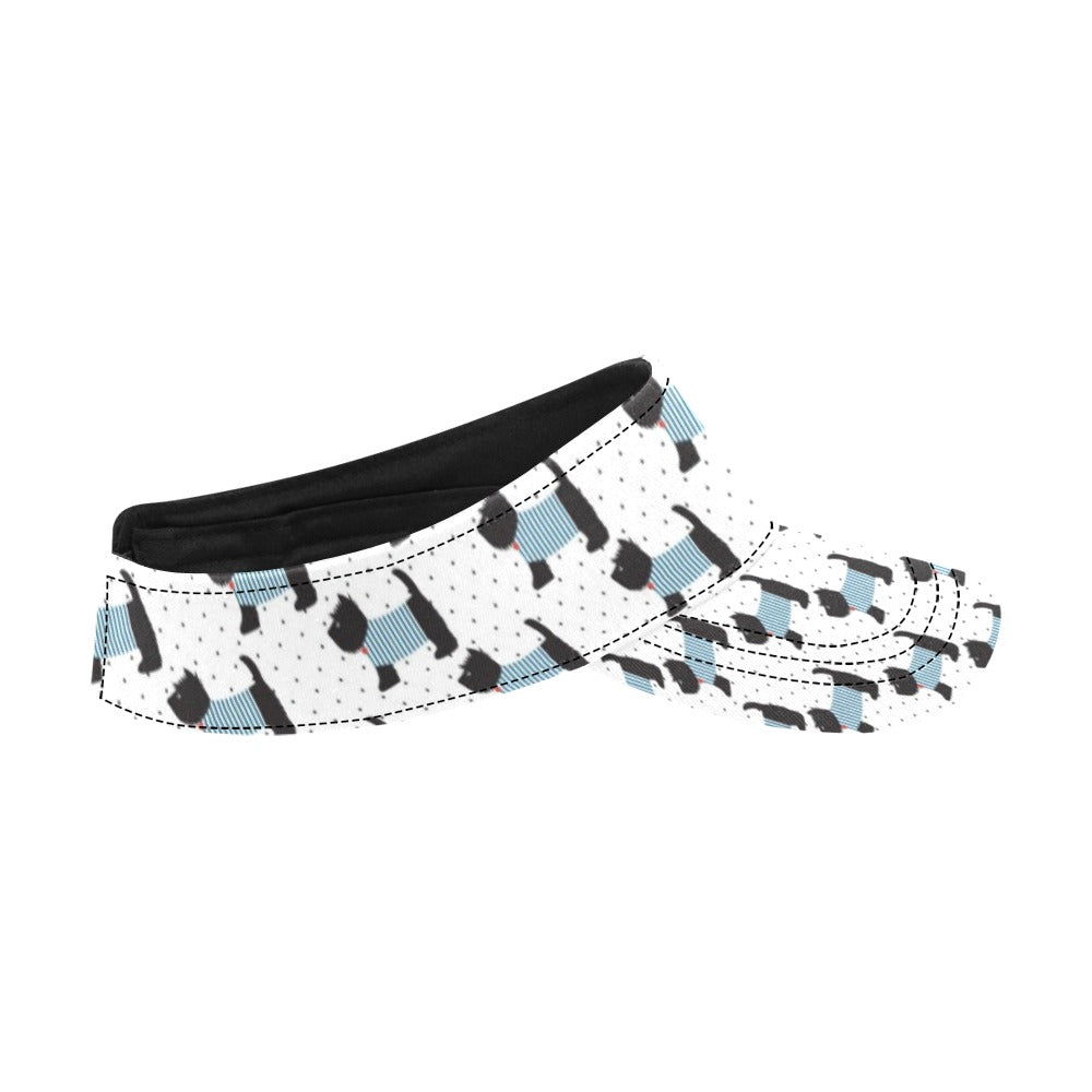 Scottish Terriers Print Design LKS3012 Unisex Sun Visor