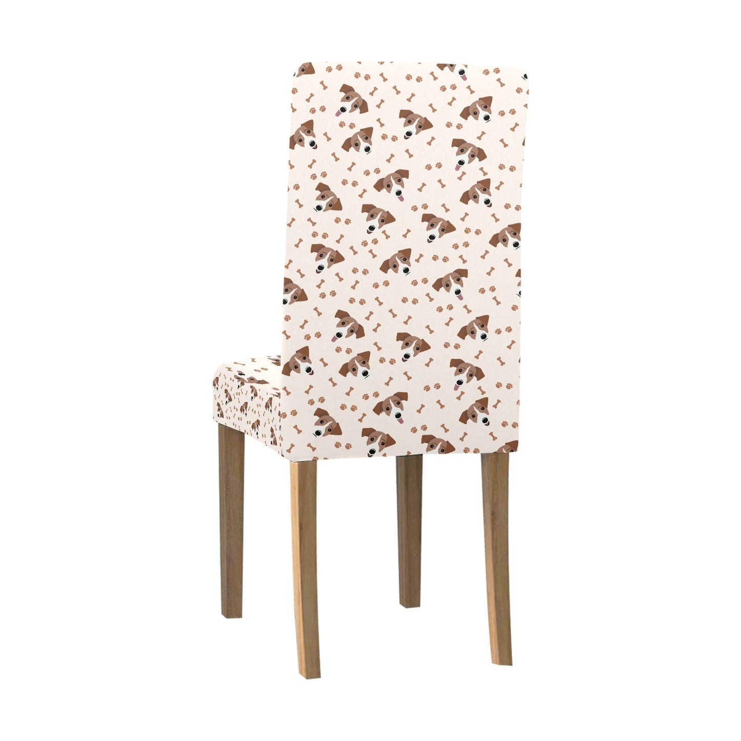 Russell Terriers Paw Print Design LKS303 Dining Chair Slipcover