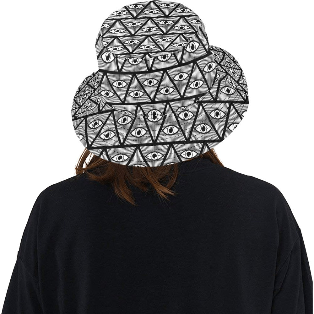 Third Eye Pattern Print Design LKS304 Unisex Bucket Hat
