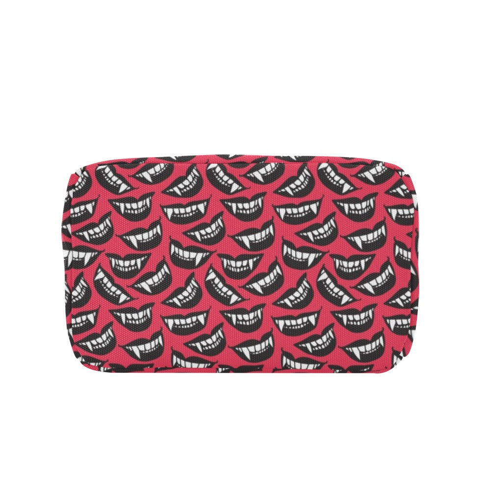 Vampire Lips Print Design LKS305 Insulated Lunch Bag