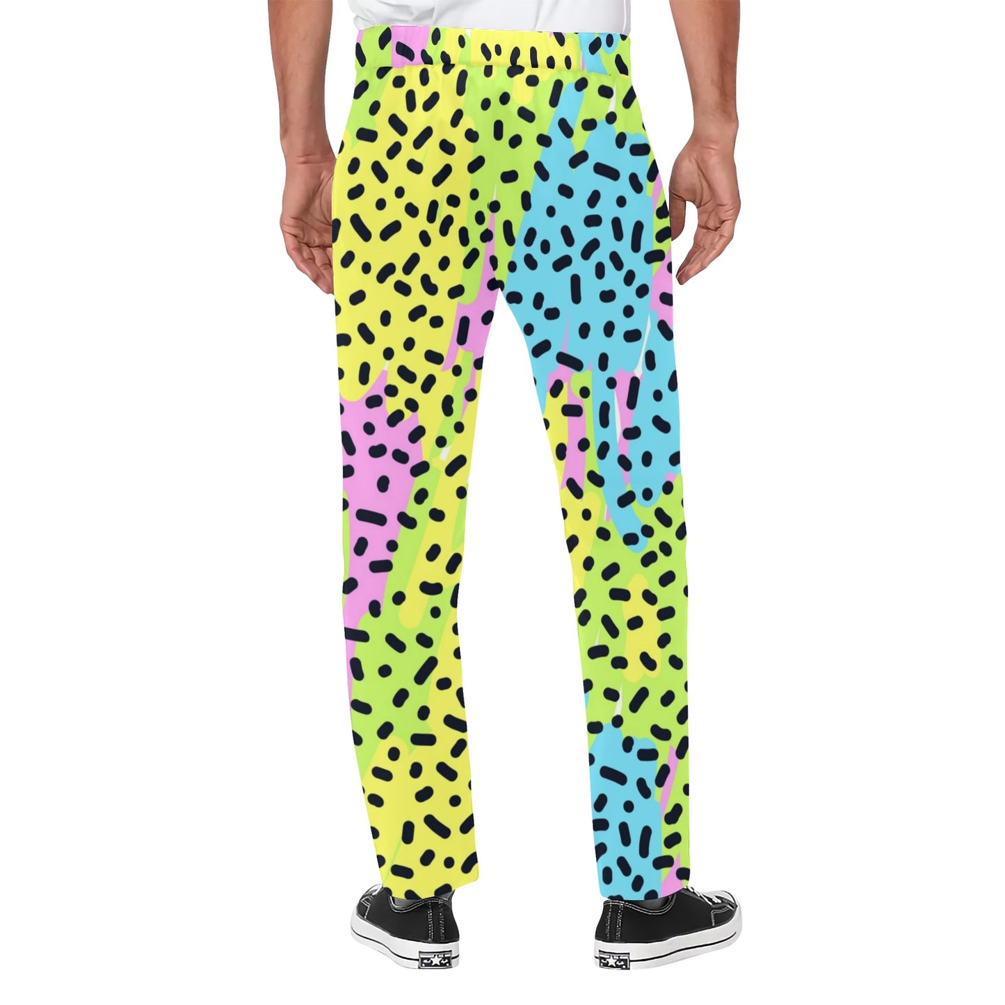 90s Pattern Print Design 2 Men's Pants