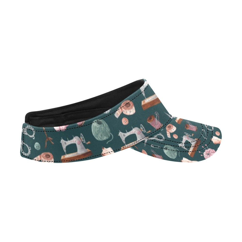 Sewing Equipment Print Design LKS307 Unisex Sun Visor