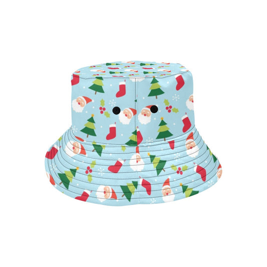 Santa Themed Print Design LKS301 Unisex Bucket Hat