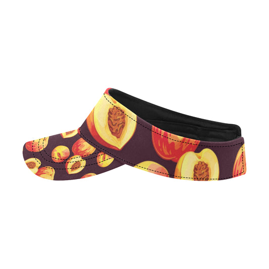 Peach Pattern Print Design A04 Unisex Sun Visor