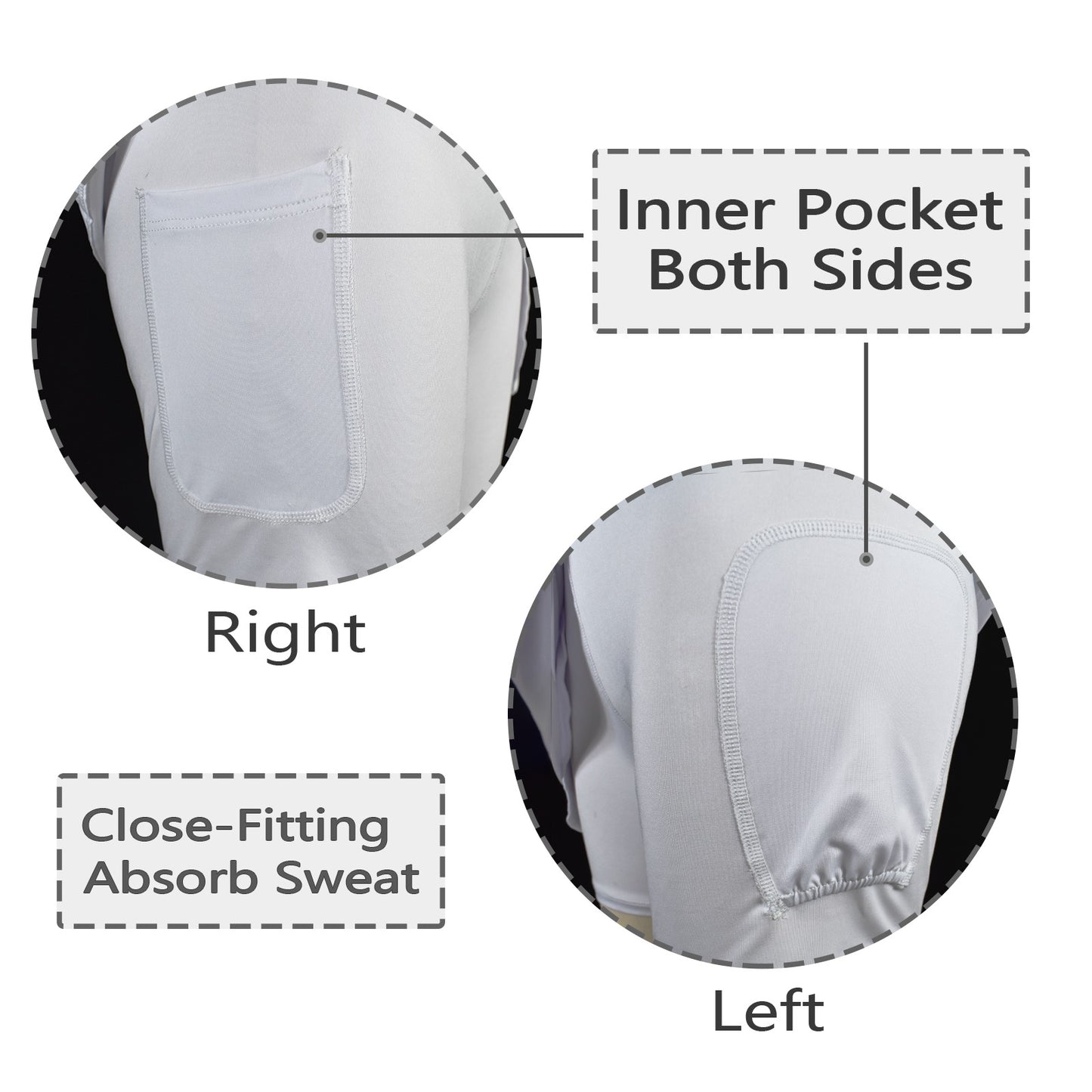 Camfire marshmallow Camping Design Print Women's Golf Skirt with Pocket