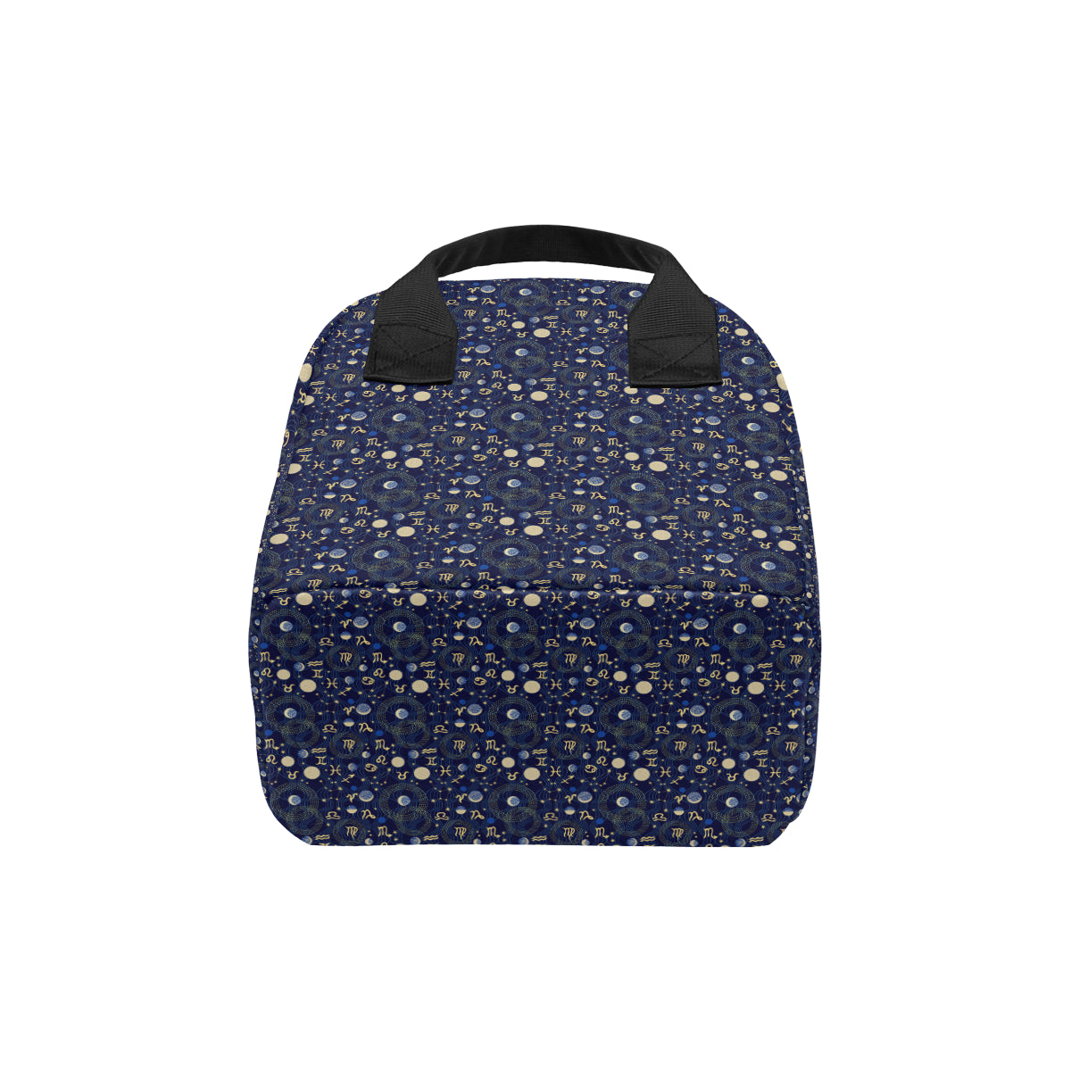 ZodiacThemed Design Print Insulated Lunch Bag