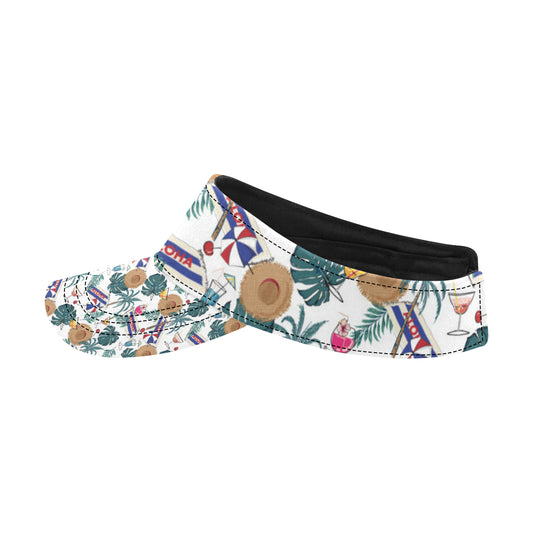 Aloha Hawaii Beach Pattern Print Design 04 Unisex Sun Visor