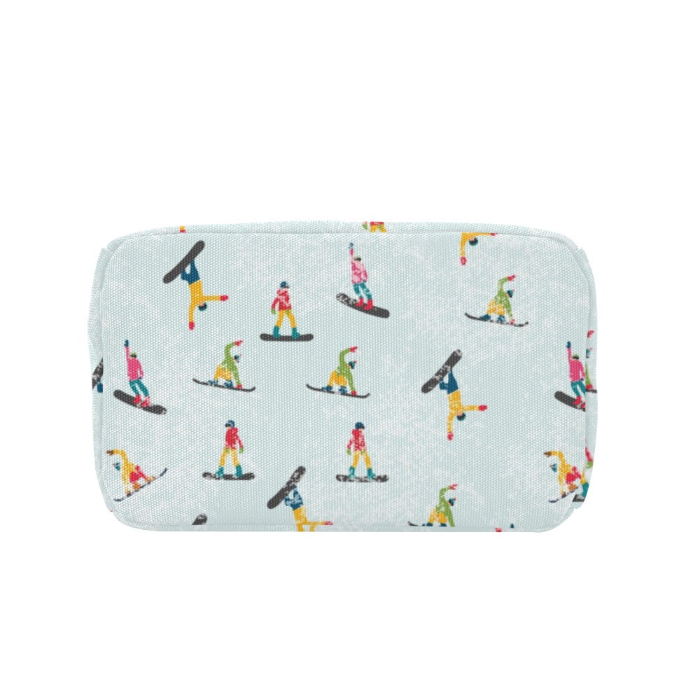 Snowboard Print Design LKS304 Insulated Lunch Bag