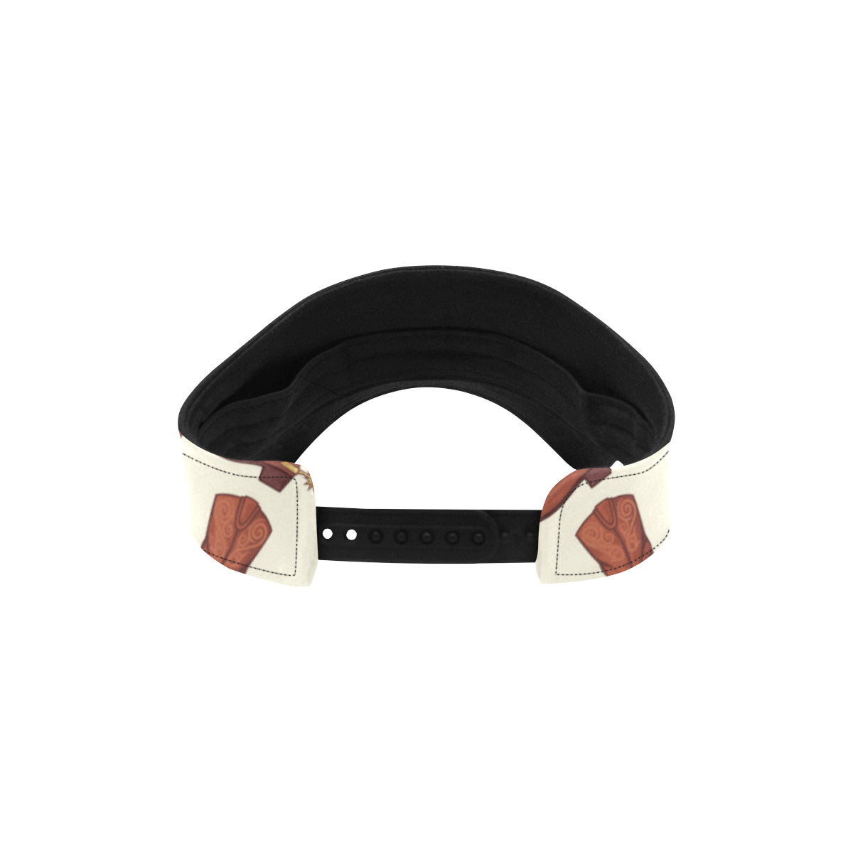 Cowboy Pattern Print Design 06 Unisex Sun Visor
