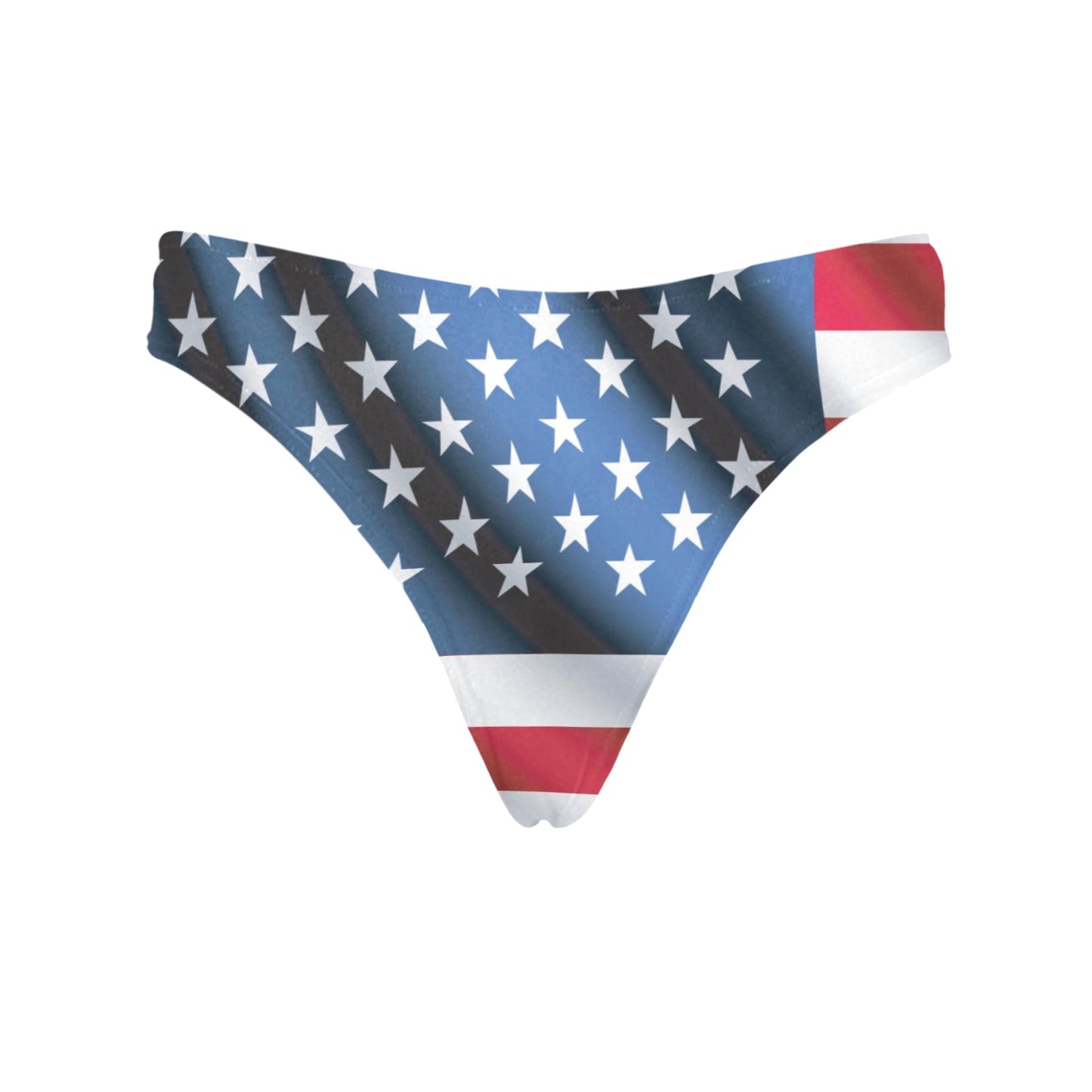 American flag Classic Women's Thongs