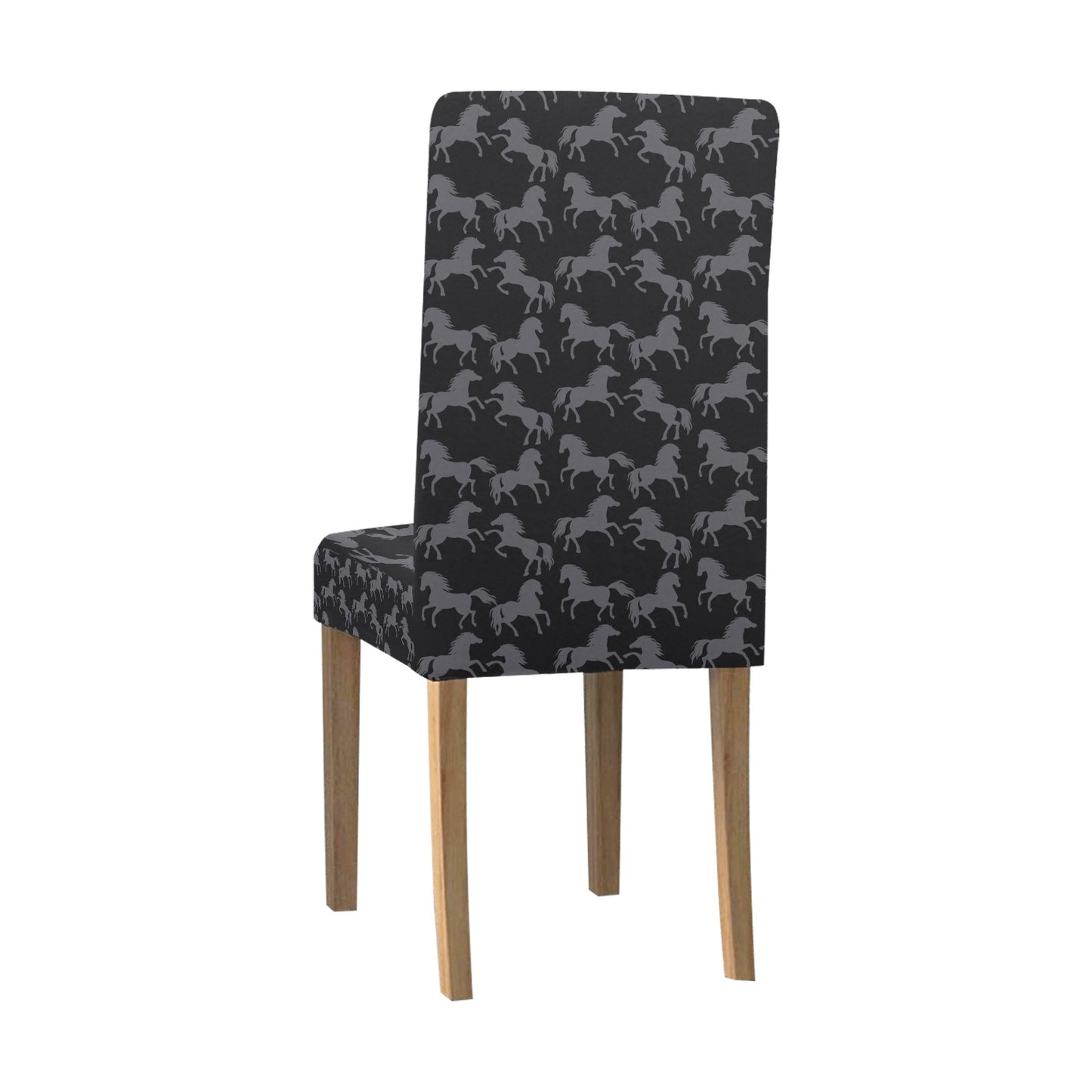 Horse Print Design LKS305 Dining Chair Slipcover