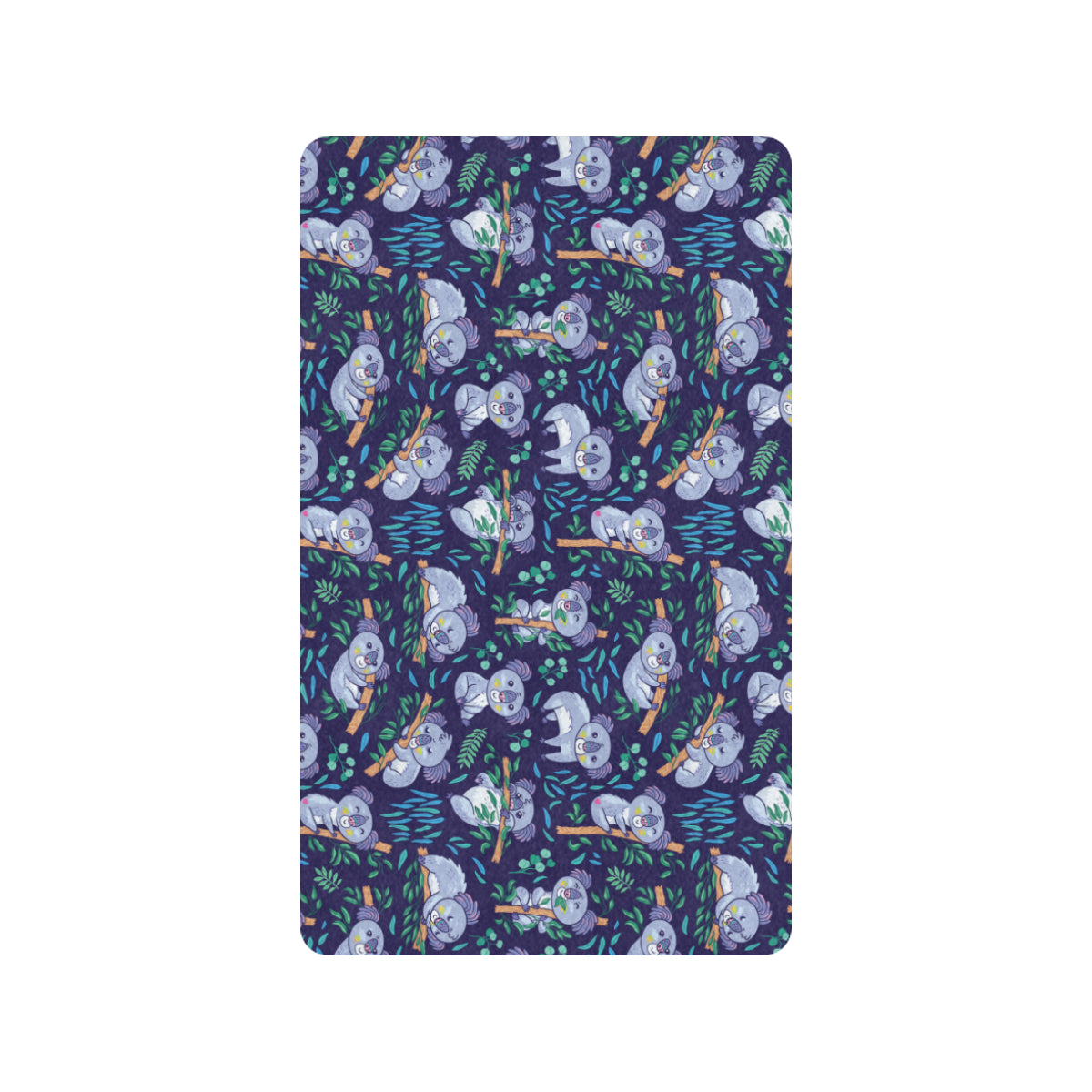 Koala Themed Design Print Rubber Doormat
