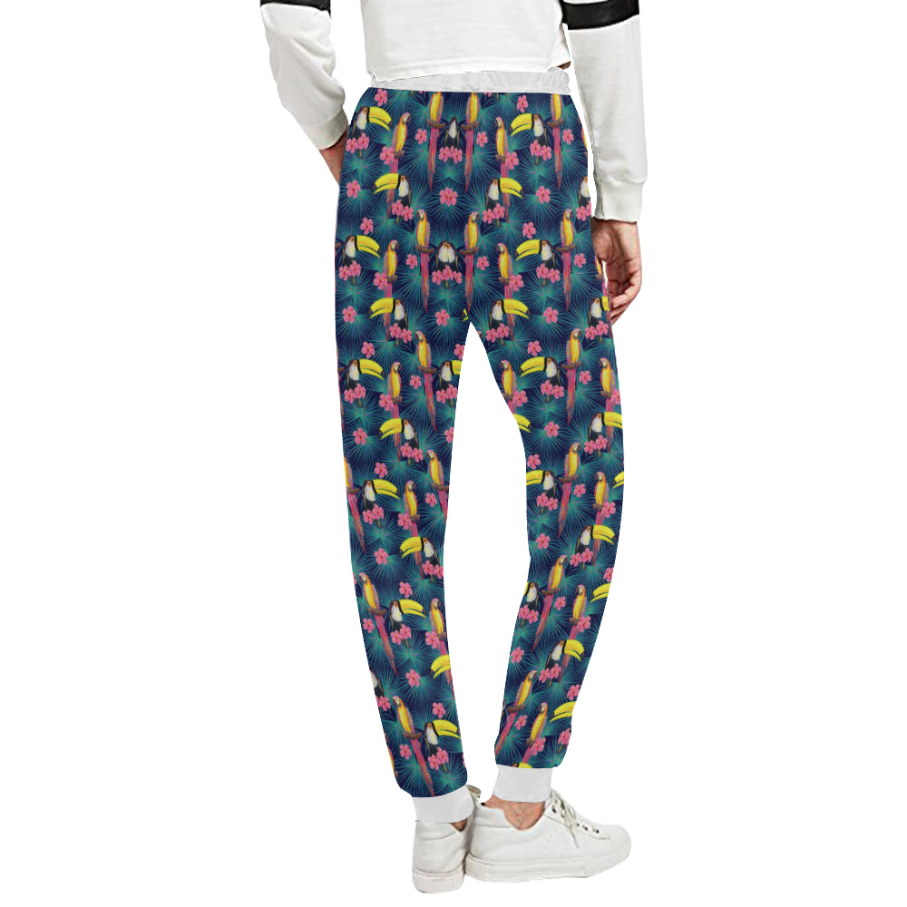 Toucan Parrot Design Unisex Sweatpants