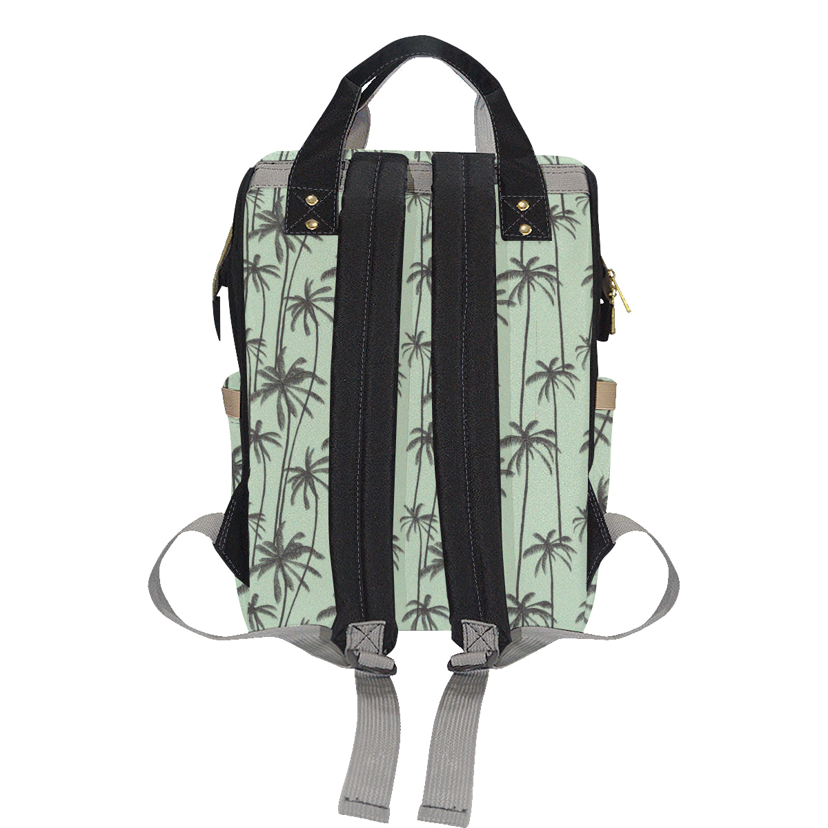 Palm Tree Pattern Print Design A04 Diaper Bag Backpack