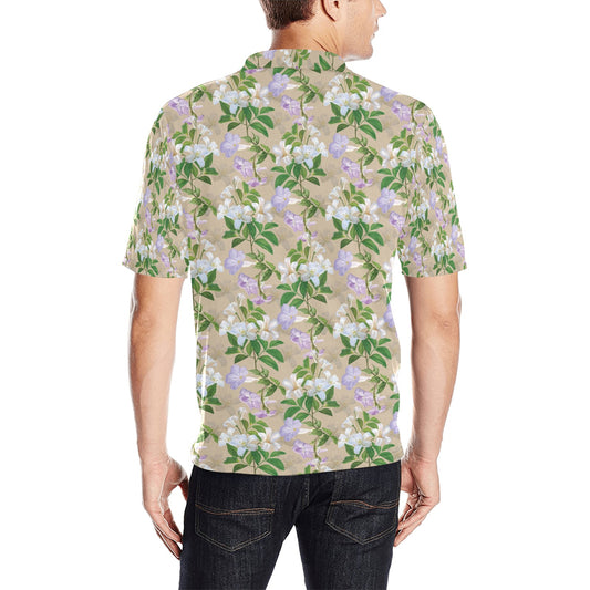 Sampaguita Print Design LKS302 Men Polo Shirt