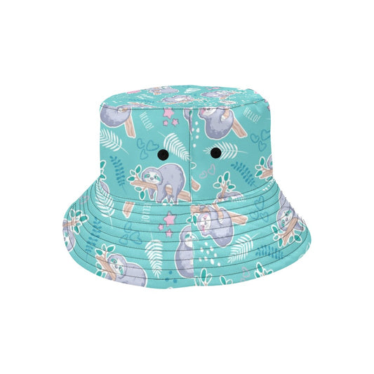 Sloth Print Design LKS309 Unisex Bucket Hat