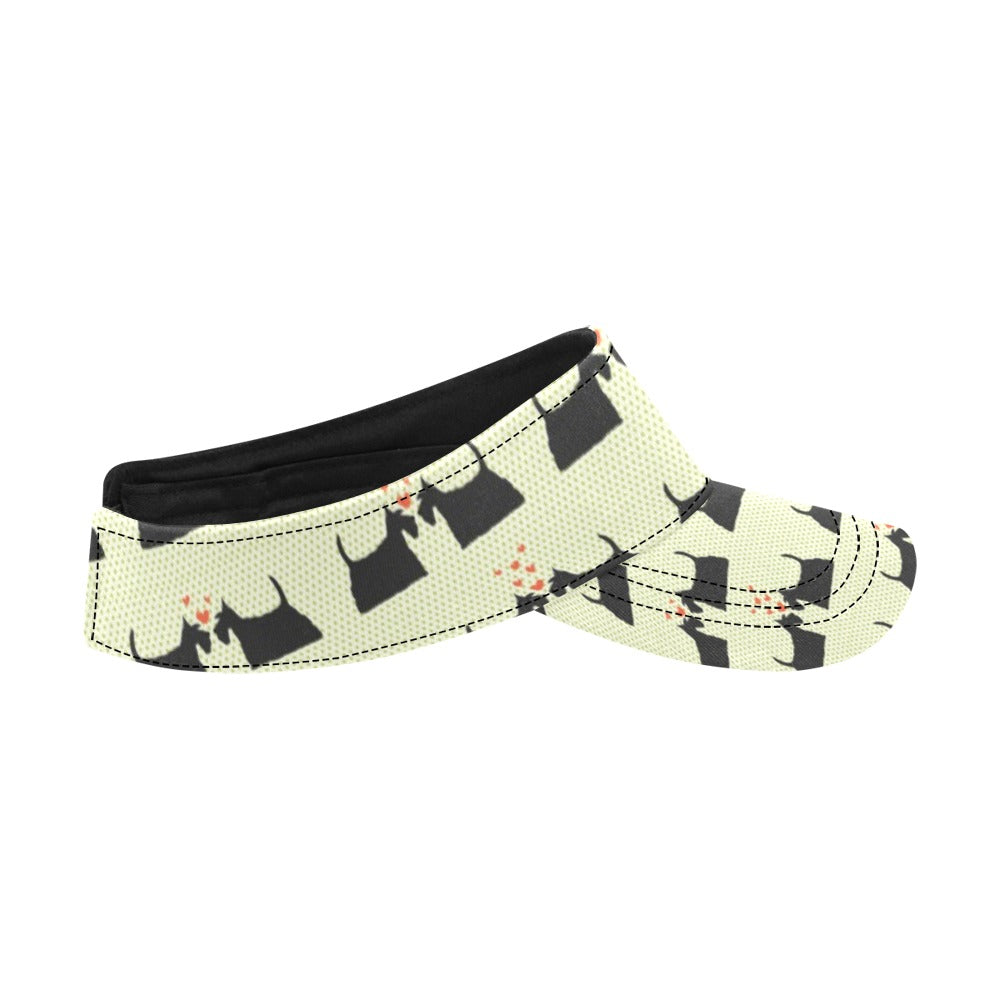 Scottish Terriers Print Design LKS304 Unisex Sun Visor