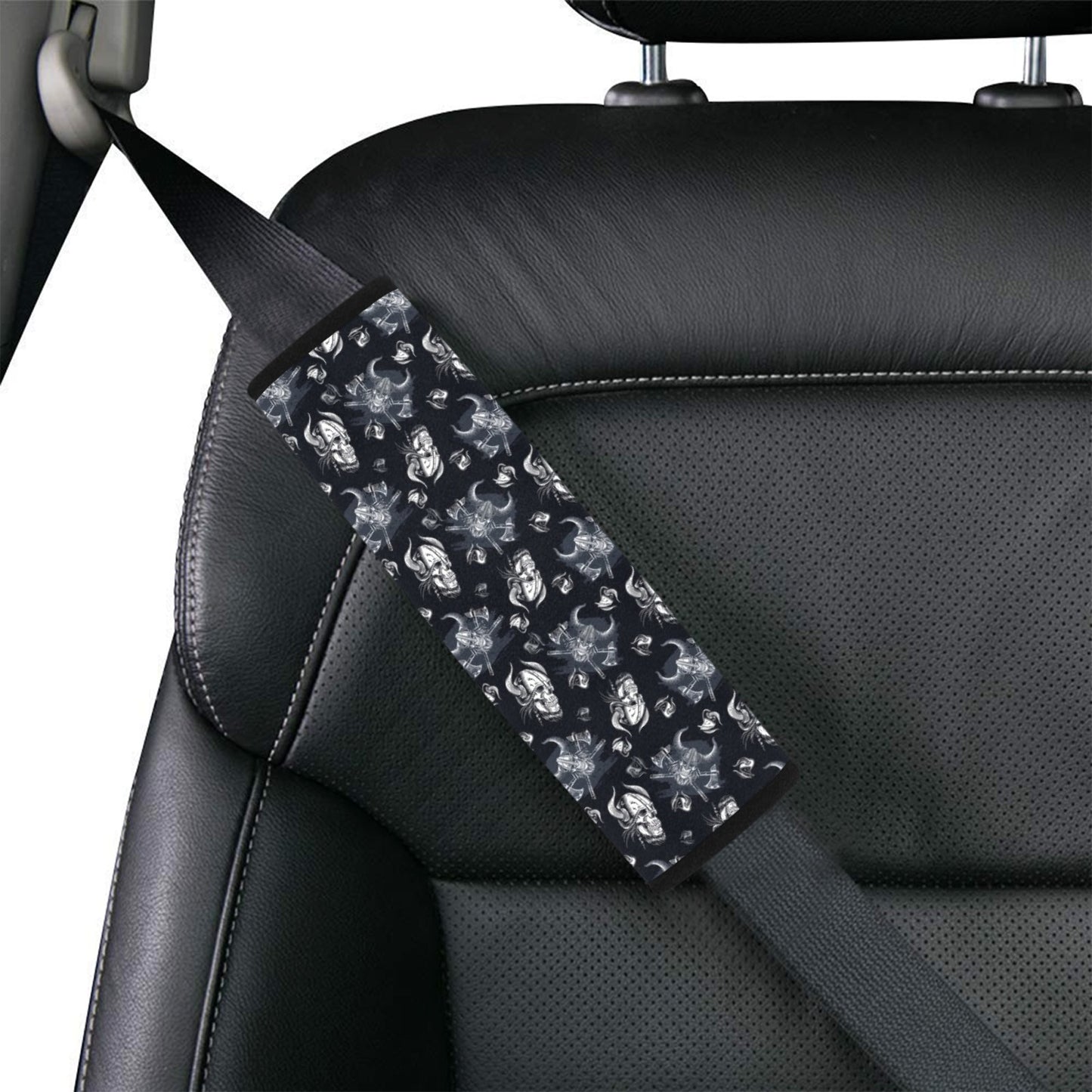 Vikings Print Design LKS304 Car Seat Belt Cover