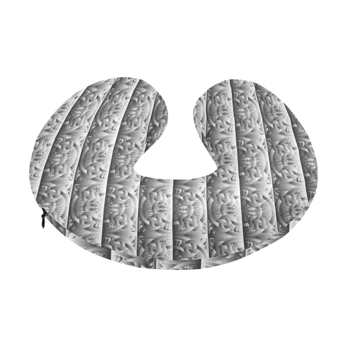 Celtic Pattern Print Design 03 U-Shaped Travel Neck Pillow