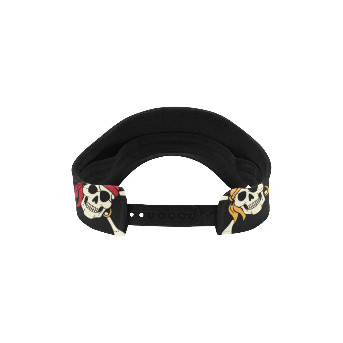 Pirate Pattern Print Design A01 Unisex Sun Visor