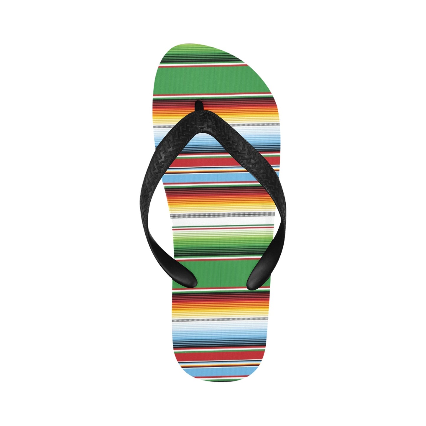 Serape Print Design LKS302 Flip Flops