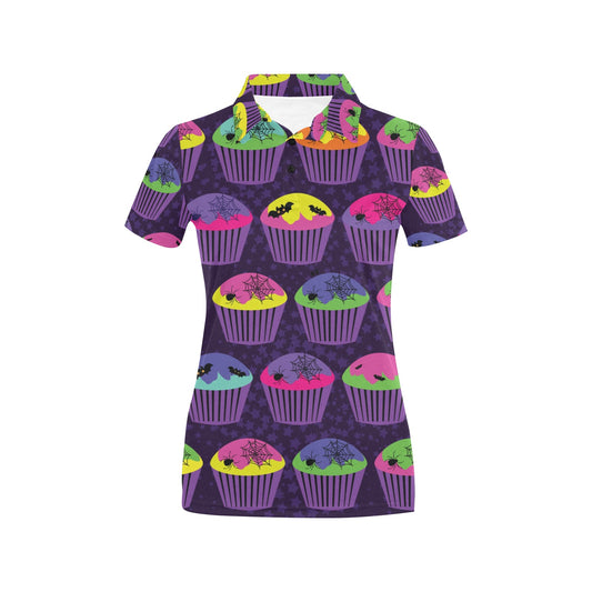 CupCake Halloween Women's Polo Shirt