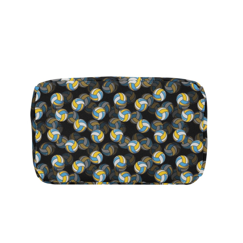 Volleyball Print Design LKS302 Insulated Lunch Bag