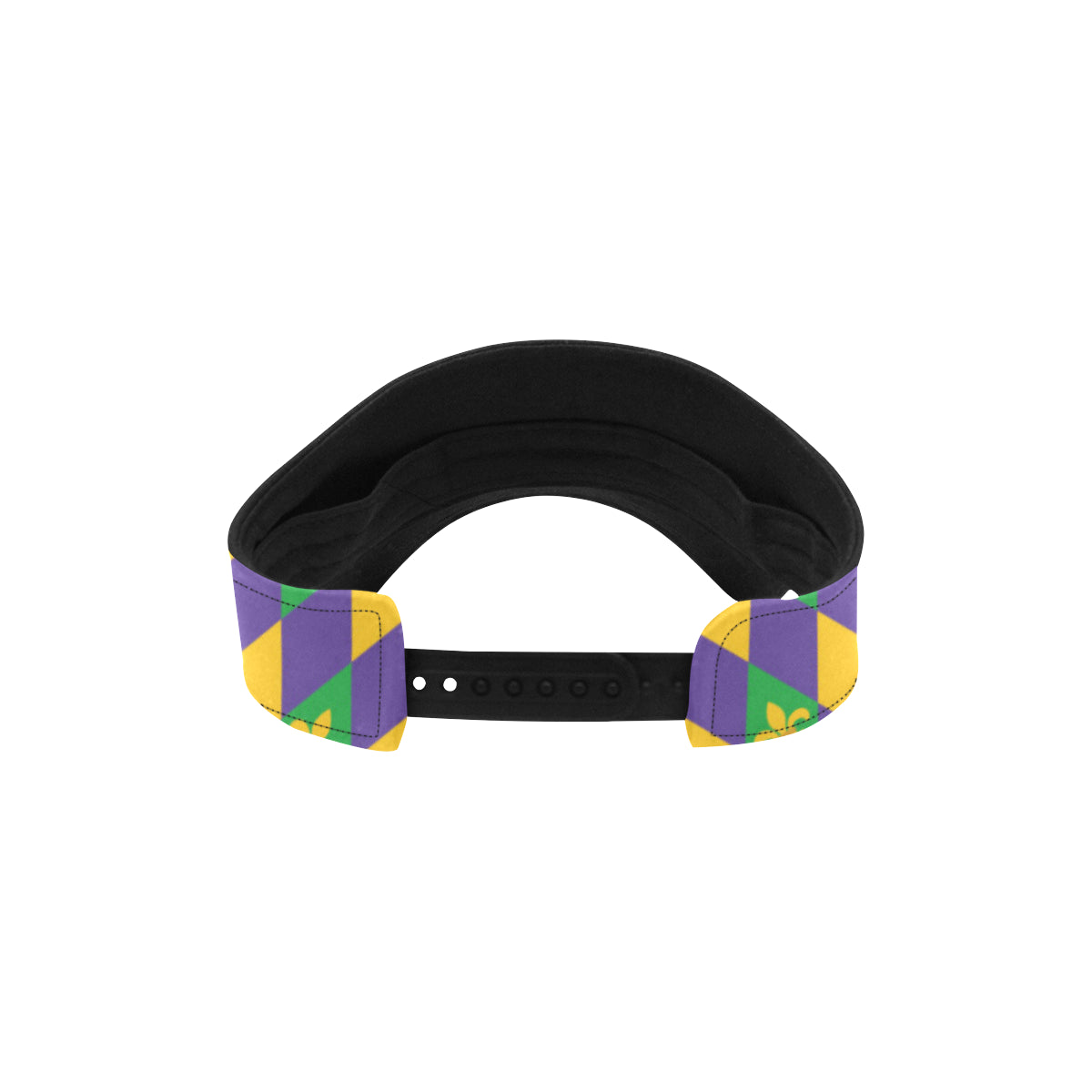 Mardi Gras Pattern Print Design 05 Unisex Sun Visor
