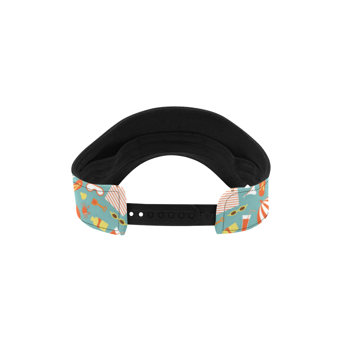 Beach Scene Pattern Print Design 02 Unisex Sun Visor