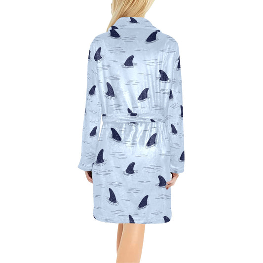 Shark Fin Women's Fleece Robe
