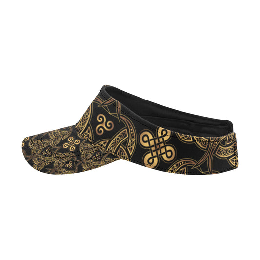 Celtic Knot Gold Design Unisex Sun Visor