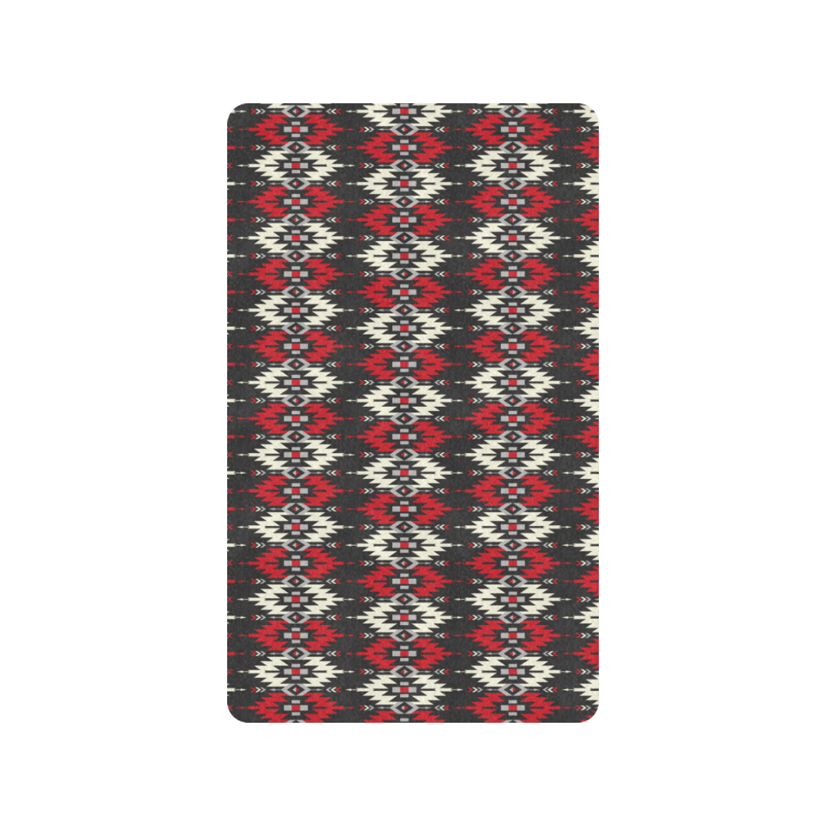 Southwestern Pattern Rubber Doormat