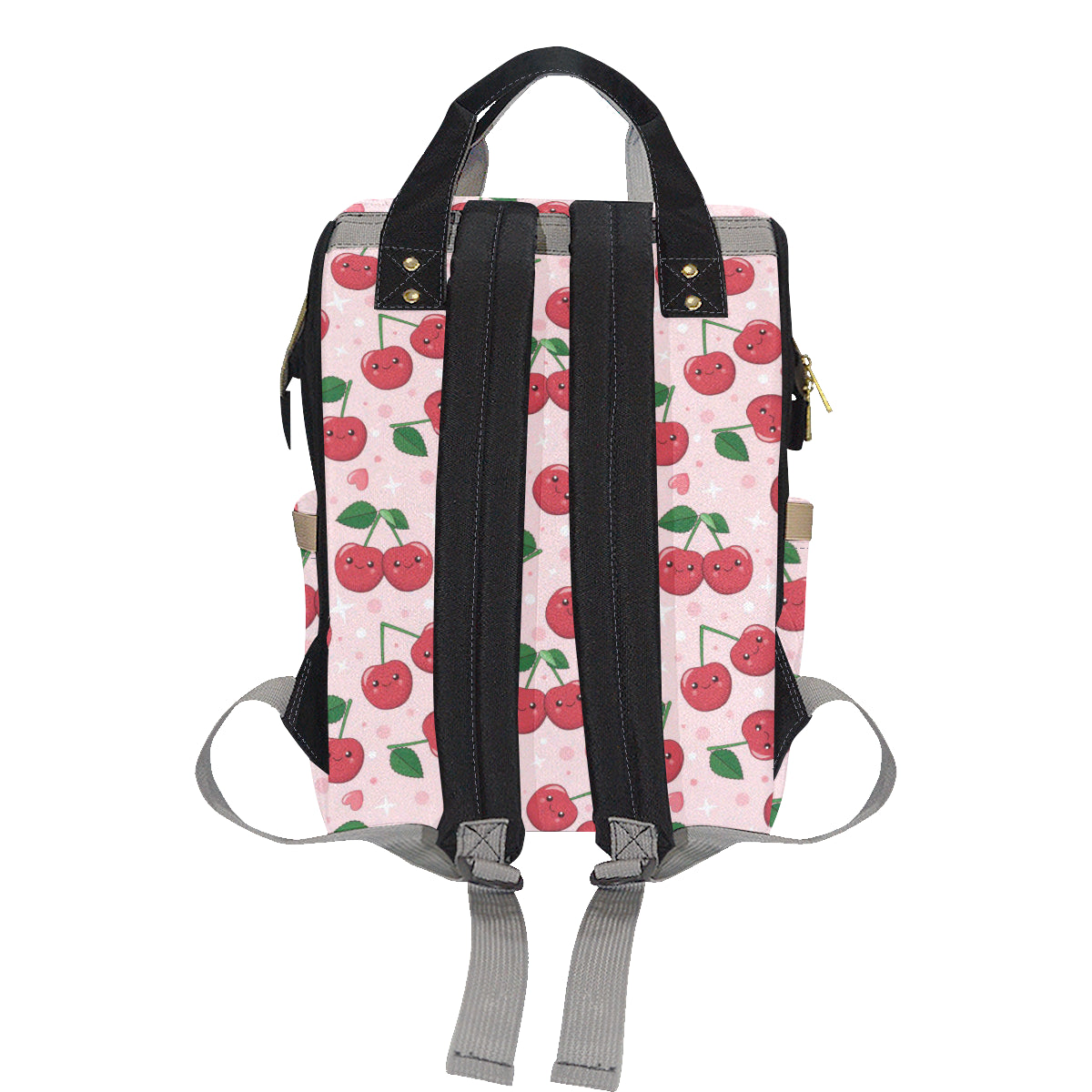Cherry Pattern Print Design CH02 Diaper Bag Backpack