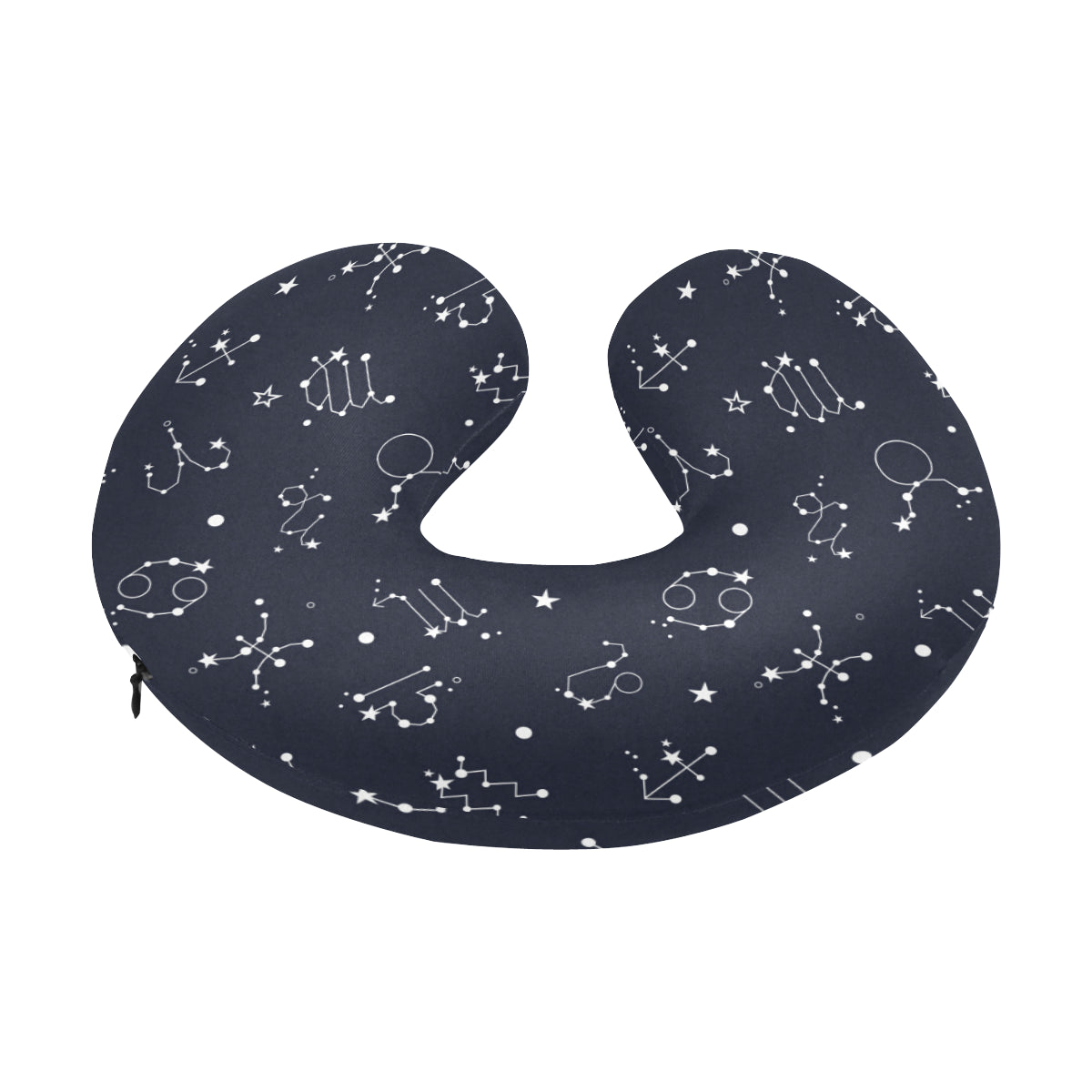 Constellation Pattern Print Design 05 U-Shaped Travel Neck Pillow