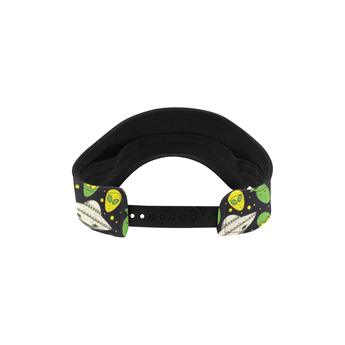 Alien UFO Pattern Unisex Sun Visor