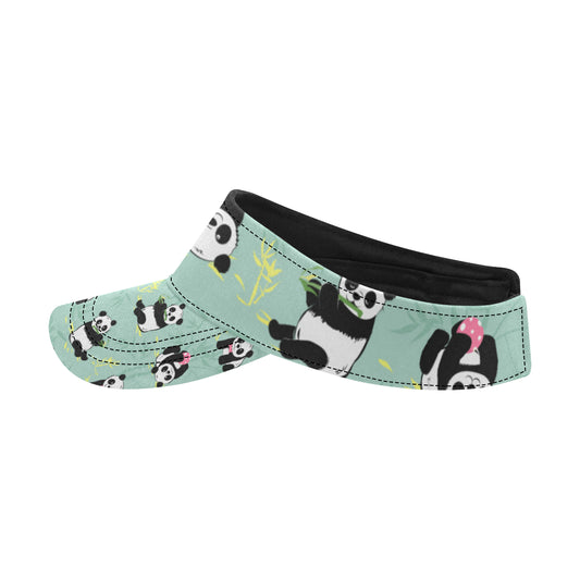 Panda Pattern Print Design A05 Unisex Sun Visor