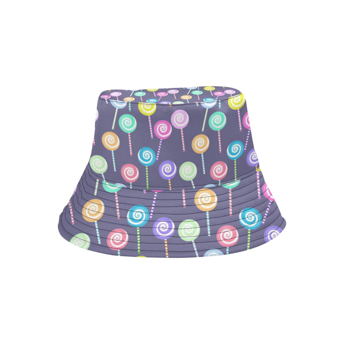 Lollipop Pattern Print Design LL03 Unisex Bucket Hat