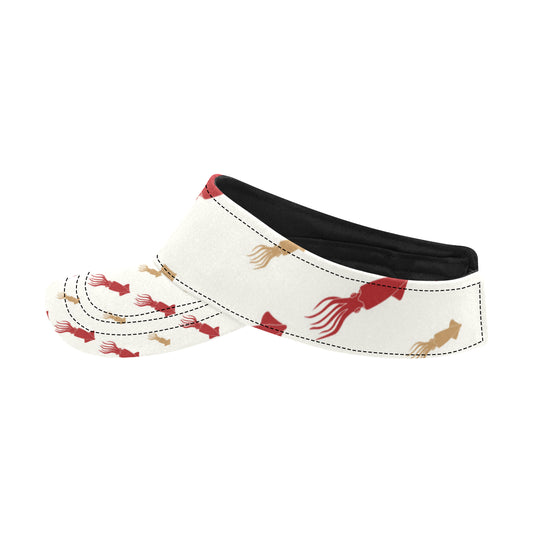 Giant Squid Pattern Print Design 01 Unisex Sun Visor