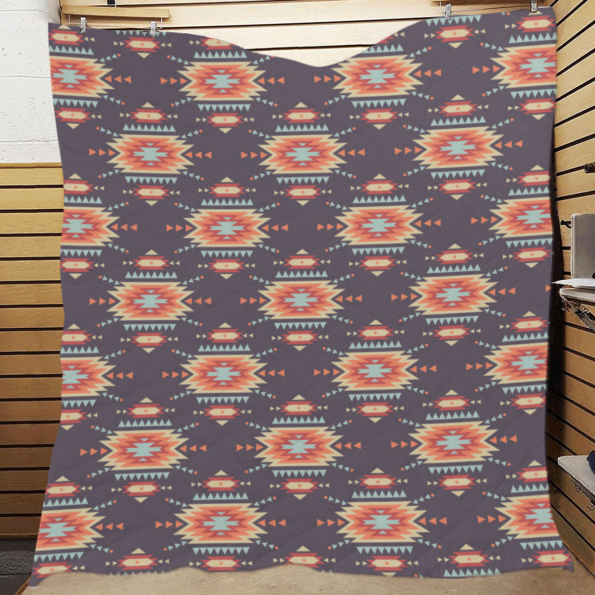 Tribal indians Aztec Premium Quilt