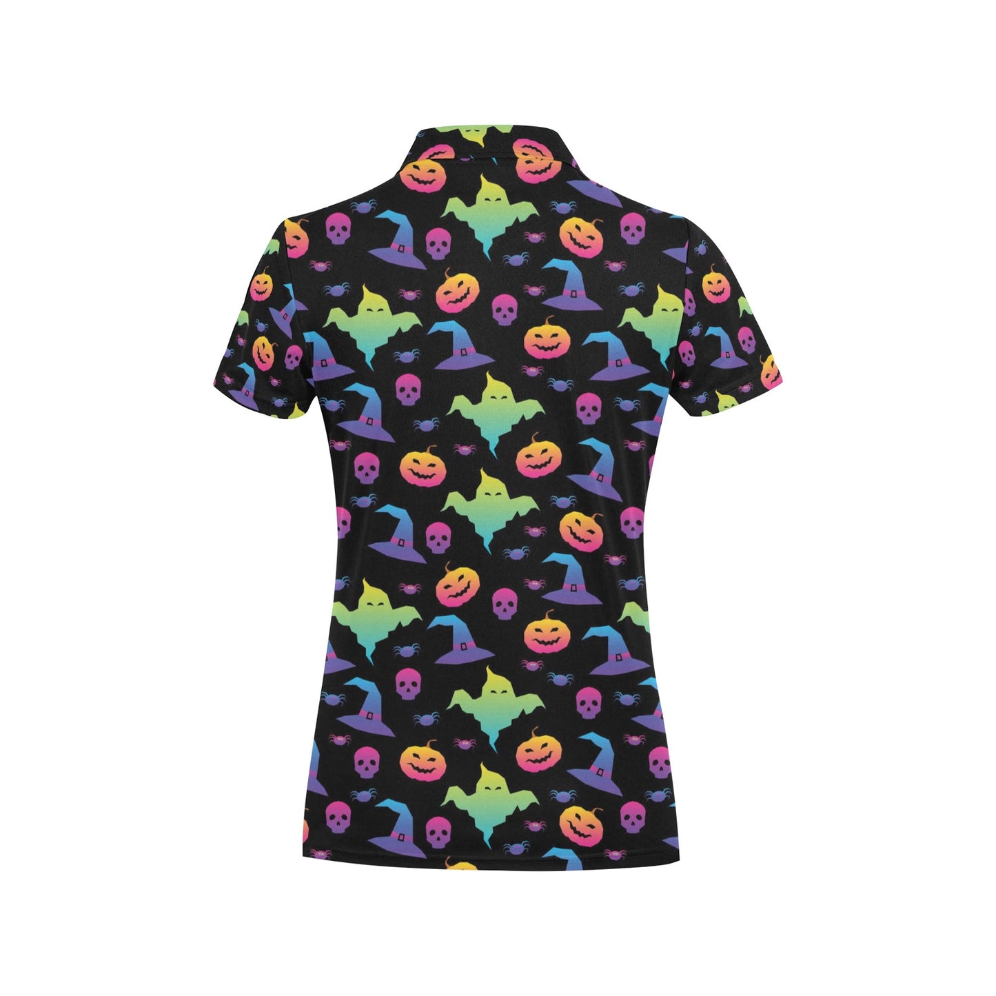 Halloween Print Design LKS404 Women's Polo Shirt