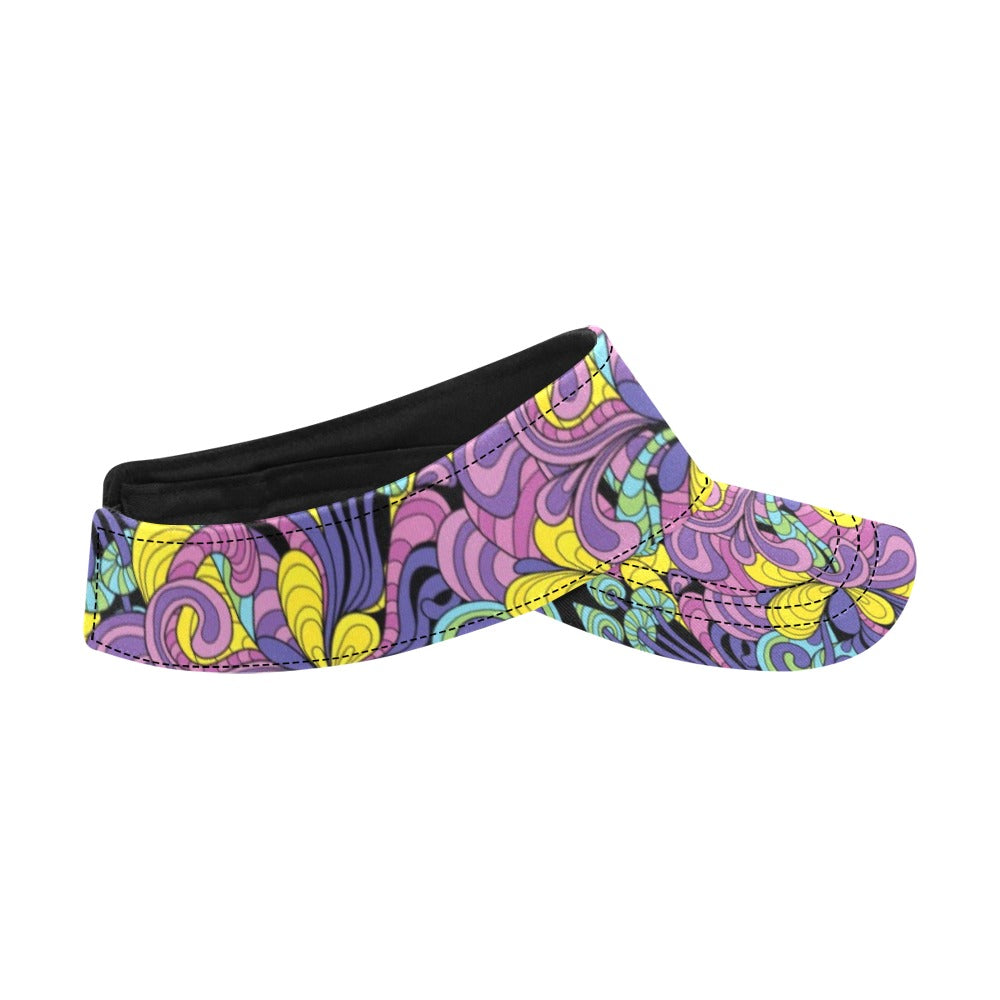 Trippy Print Design LKS305 Unisex Sun Visor