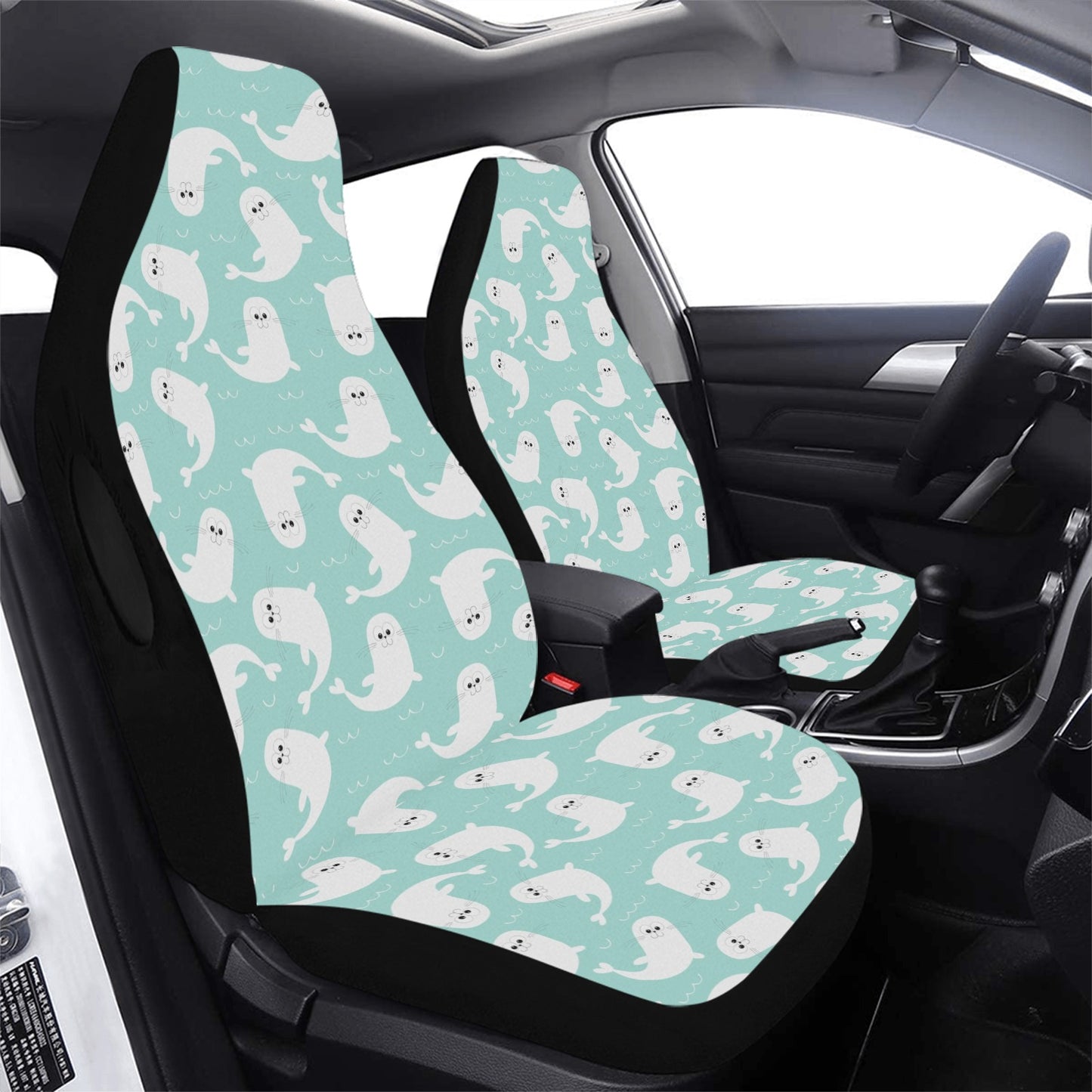 Sea Lion Print Design LKS401 Car Seat Covers