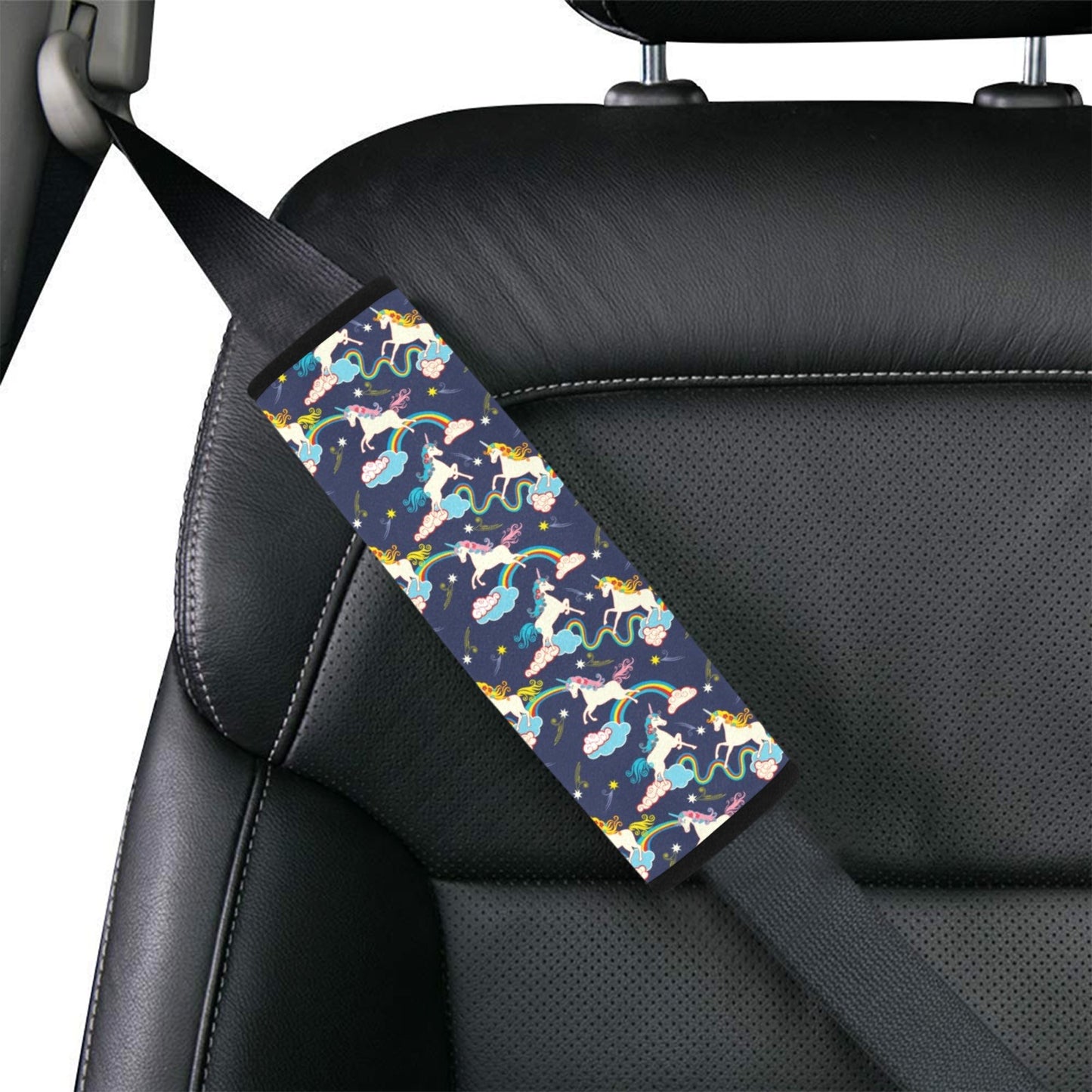 Unicorn Print Design LKS304 Car Seat Belt Cover